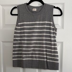 A New Day Heather Gray Knit Top